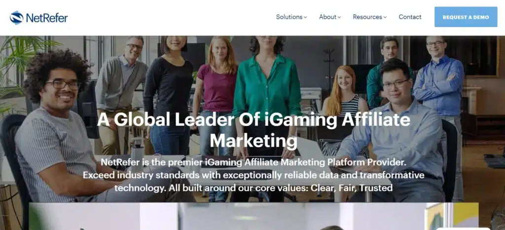 NetRefer website NetRefer website